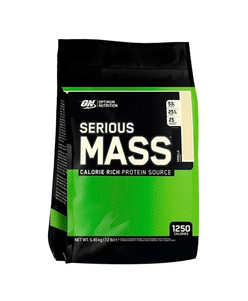 SERIOUS MASS VAINILLA 12 LBS
