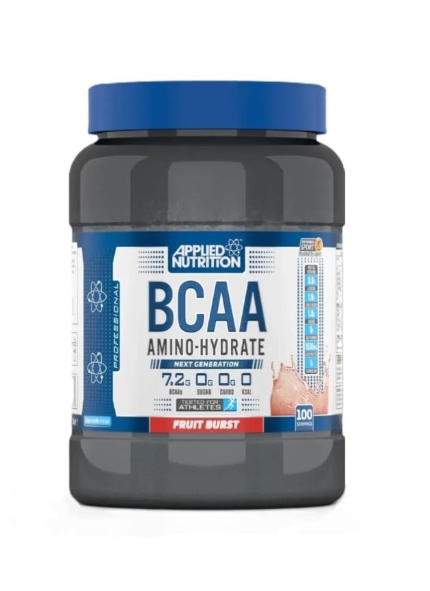 555.jpg BCAA AMINOHYDRATE FRUIT BURST 1400 G - 100 SV - Imagen 1