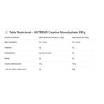 CREATINA MONOHYDRATE NUTREND 300 G - Imagen 2