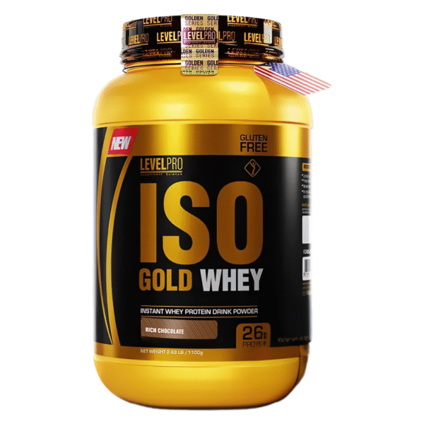 LEVEL PRO ISO GOLD WHEY CHOCOLATE – 2.4 LBS