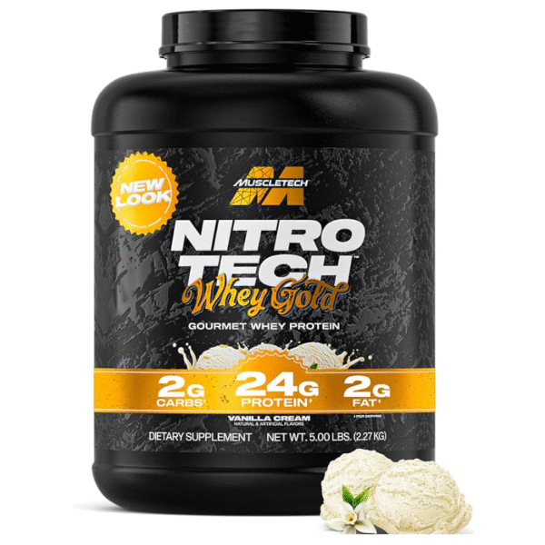 NITROTECH WHEY GOLD VAINILLA 5 LBS