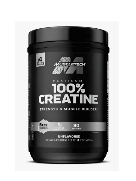 CREATINA MUSCLETECH 400 G SIN SABOR