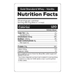 GOLD STANDAR 100% WHEY 5 LBS VAINILLA - Imagen 2