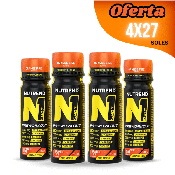 PACK 4 N1 SHOT 60 ml - Nutrend