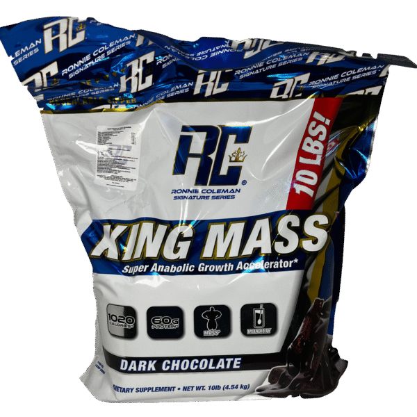 KING MASS XL CHOCOLATE 10 LBS -  73 SCOOPS