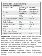 BULK MASS 3KG CHOCOLATE - Imagen 2