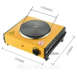 Cocina Una Hornilla Placa Calefactora 1000W X10 - Imagen 2