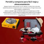 Cocina de Una Hornilla en Espiral 1000W X10 - Imagen 2