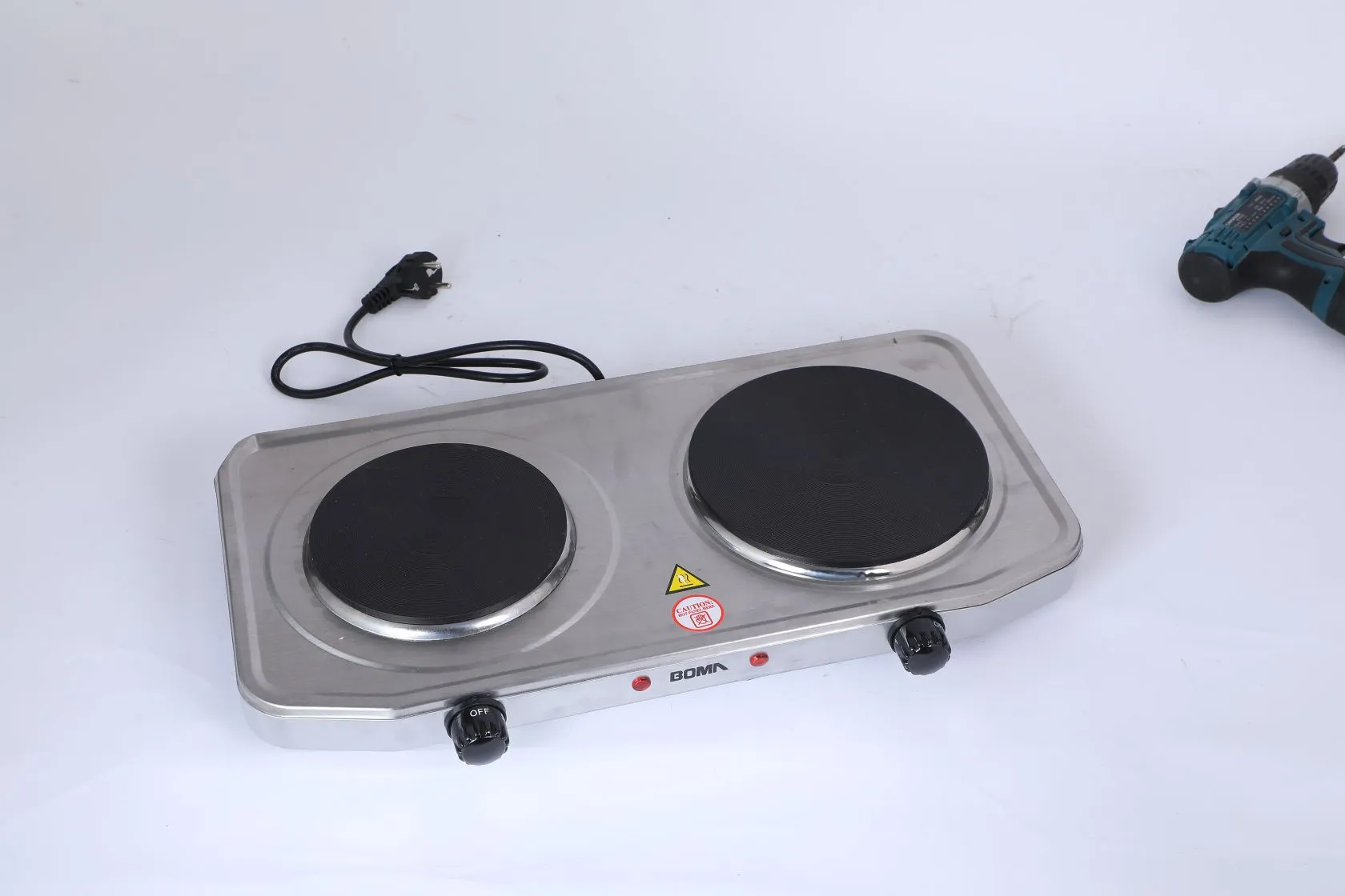 BM-200A-3S-1.webp Cocina de Dos Hornilla Placa Calefactora 1000W X6 - Imagen 1