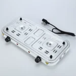 Cocina de Dos Hornilla Placa Calefactora 2000W X6 - Imagen 4