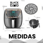 Freidora de Aire de 7L Digital 1500W X4 - Imagen 2
