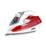 Plancha de Vapor 450ML con base Cerámica Antiadherente 2200W X10