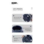 Licuadora 3 en 1 de 1.5L con picatodo más moledor de granos 500W X8 - Imagen 2