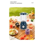 Licuadora 3 en 1 de 1.5L con picatodo más moledor de granos 500W X8 - Imagen 4