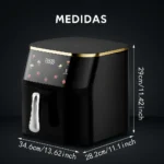 Freidora de Aire de 10L Digital 1400W X4 - Imagen 3