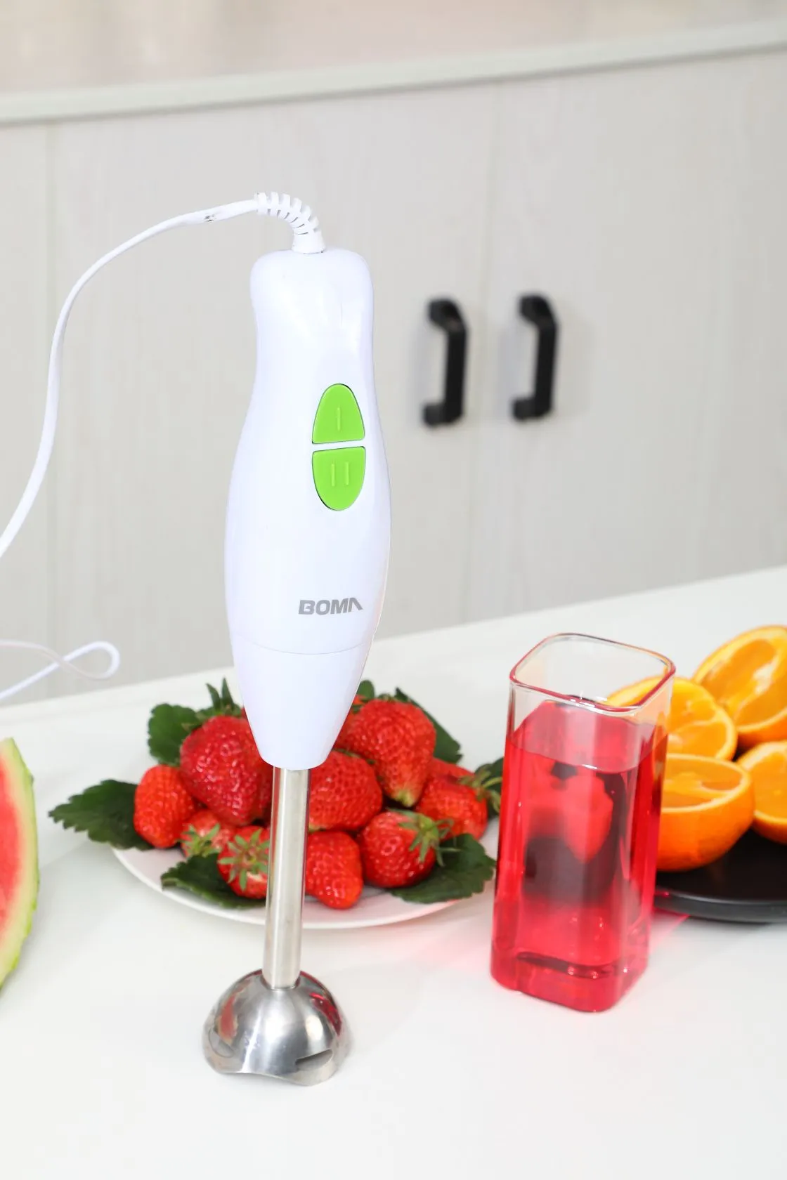 BM-8002S-1.webp Batidora de Inmersión White 600W más Recipiente X24 - Imagen 1