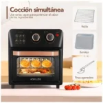 Horno y Freidora de Aire de 12L Multifuncional 1360W X4 - Imagen 3