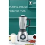 Licuadora Inox de Vaso Métalico más Moldedor de Granos 850W X8 - Imagen 2