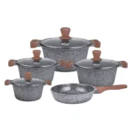 Juegos de Ollas Roca Volcánica-06 Piezas X03 - Imagen 2