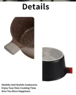 Juegos de Ollas Roca Volcánica -11 Piezas X03 - Imagen 4