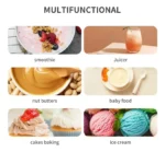 Licuadora Inox de Vaso de Vidrio 1.5L más Moledor de Granos 800W X6 - Imagen 3