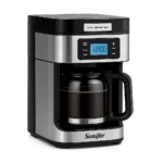 Máquina Cafetera de 1.2L con pantalla LED más Molinillo de Granos 1050W X2