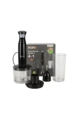 Batidora y Licuadora de Inmersión 4 en 1 más Picatodo y Recipiente 600W X18