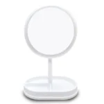 ESPEJO PARA MAQUILLAJE CON LUZ LED Y BASE ORGANIZADORA - Imagen 3