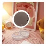 ESPEJO PARA MAQUILLAJE CON LUZ LED Y BASE ORGANIZADORA - Imagen 2